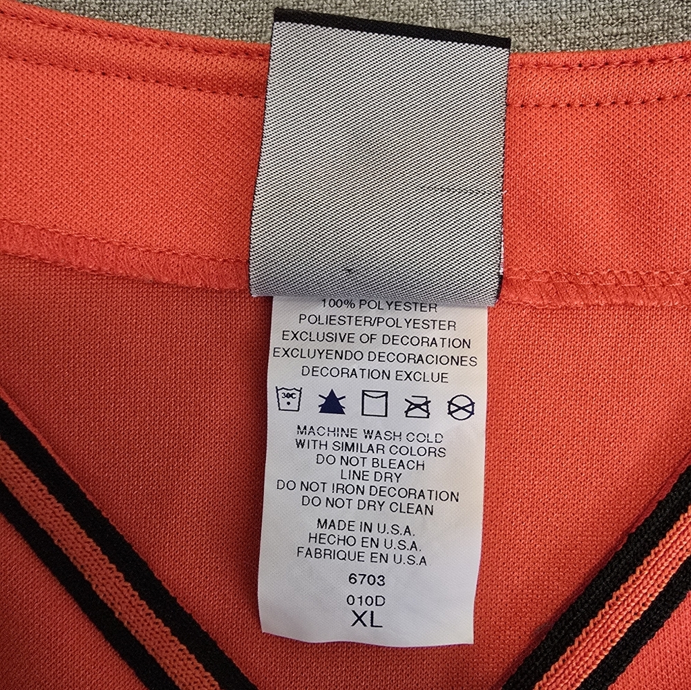 Majestic San Francisco SF Giants Baseball Jersey - Picture 3 of 4